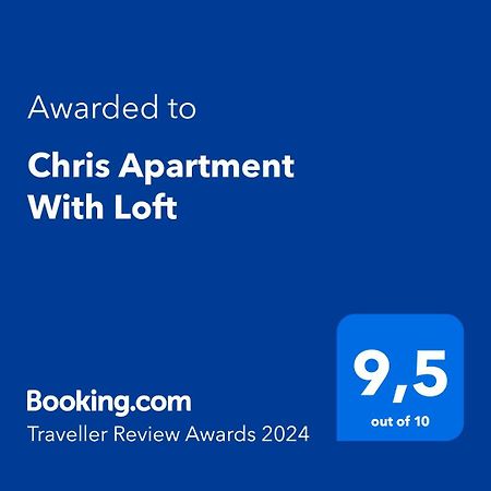 Chris Apartment With Loft Превеза Экстерьер фото